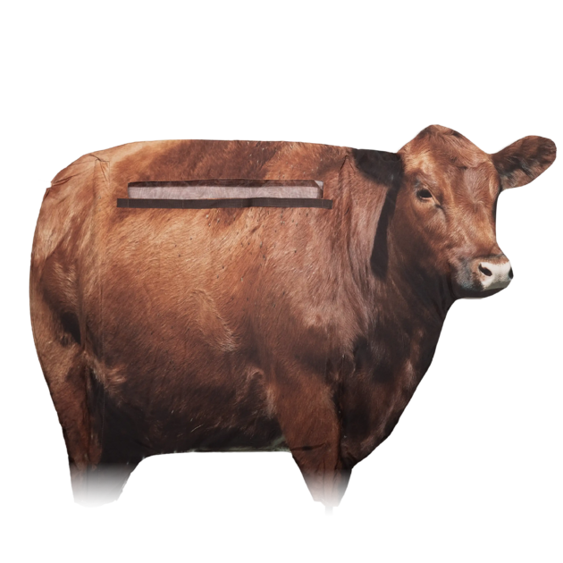 Big Red Moo Cow Decoy