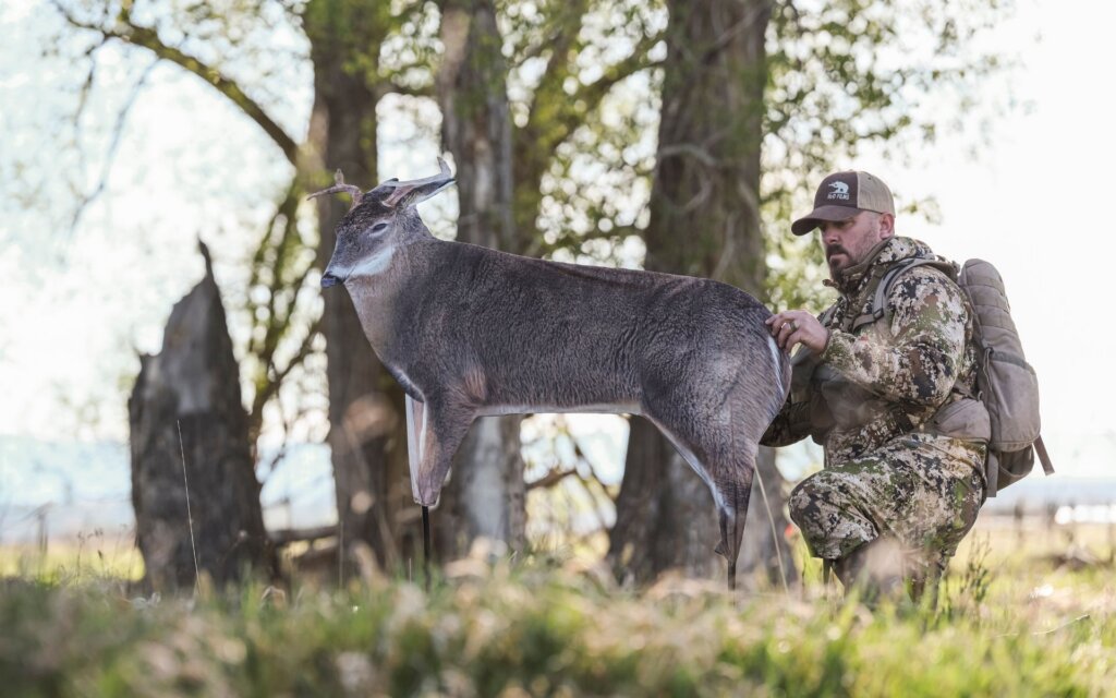 Like I mentioned, using a tree to block the decoy from certain viewpoints can be a tactic to offset the fact that it is 2D.